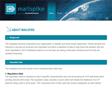 Tablet Screenshot of mailspike.org